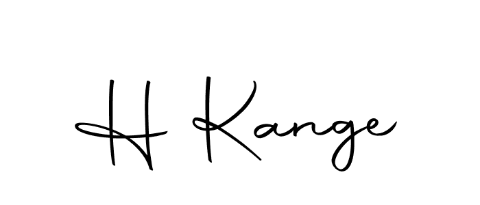 Use a signature maker to create a handwritten signature online. With this signature software, you can design (Autography-DOLnW) your own signature for name H Kange. H Kange signature style 10 images and pictures png
