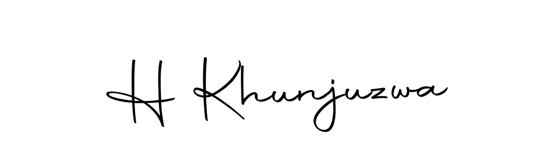 H Khunjuzwa stylish signature style. Best Handwritten Sign (Autography-DOLnW) for my name. Handwritten Signature Collection Ideas for my name H Khunjuzwa. H Khunjuzwa signature style 10 images and pictures png