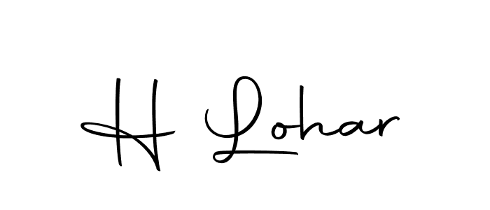 Best and Professional Signature Style for H Lohar. Autography-DOLnW Best Signature Style Collection. H Lohar signature style 10 images and pictures png