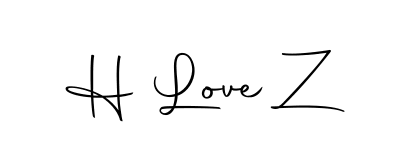 Make a beautiful signature design for name H Love Z. With this signature (Autography-DOLnW) style, you can create a handwritten signature for free. H Love Z signature style 10 images and pictures png