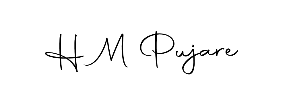 You can use this online signature creator to create a handwritten signature for the name H M Pujare. This is the best online autograph maker. H M Pujare signature style 10 images and pictures png