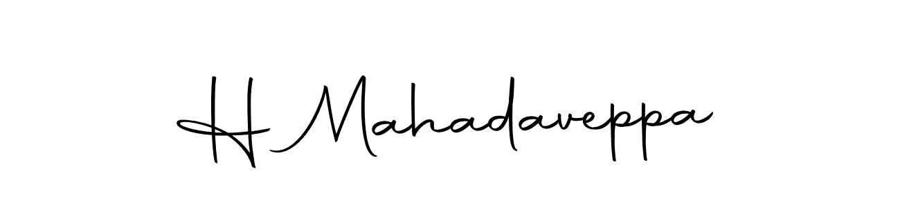 Design your own signature with our free online signature maker. With this signature software, you can create a handwritten (Autography-DOLnW) signature for name H Mahadaveppa. H Mahadaveppa signature style 10 images and pictures png