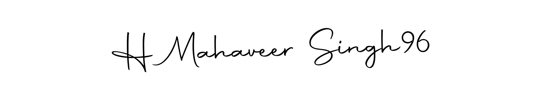 H Mahaveer Singh96 stylish signature style. Best Handwritten Sign (Autography-DOLnW) for my name. Handwritten Signature Collection Ideas for my name H Mahaveer Singh96. H Mahaveer Singh96 signature style 10 images and pictures png