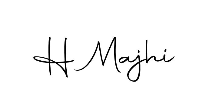 How to make H Majhi signature? Autography-DOLnW is a professional autograph style. Create handwritten signature for H Majhi name. H Majhi signature style 10 images and pictures png