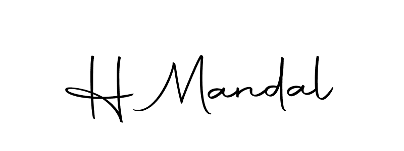 How to Draw H Mandal signature style? Autography-DOLnW is a latest design signature styles for name H Mandal. H Mandal signature style 10 images and pictures png