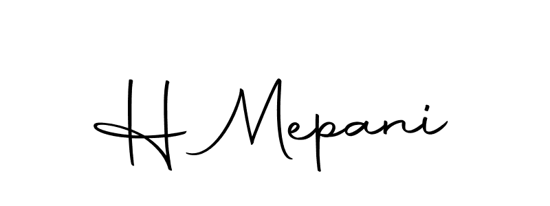 It looks lik you need a new signature style for name H Mepani. Design unique handwritten (Autography-DOLnW) signature with our free signature maker in just a few clicks. H Mepani signature style 10 images and pictures png