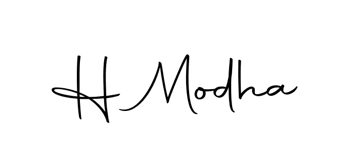 Also we have H Modha name is the best signature style. Create professional handwritten signature collection using Autography-DOLnW autograph style. H Modha signature style 10 images and pictures png