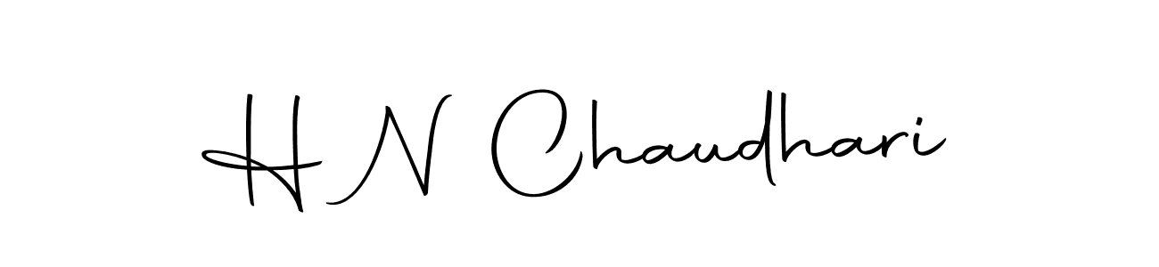 Here are the top 10 professional signature styles for the name H N Chaudhari. These are the best autograph styles you can use for your name. H N Chaudhari signature style 10 images and pictures png