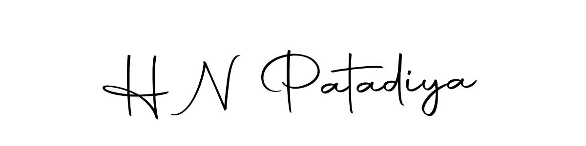 How to make H N Patadiya signature? Autography-DOLnW is a professional autograph style. Create handwritten signature for H N Patadiya name. H N Patadiya signature style 10 images and pictures png