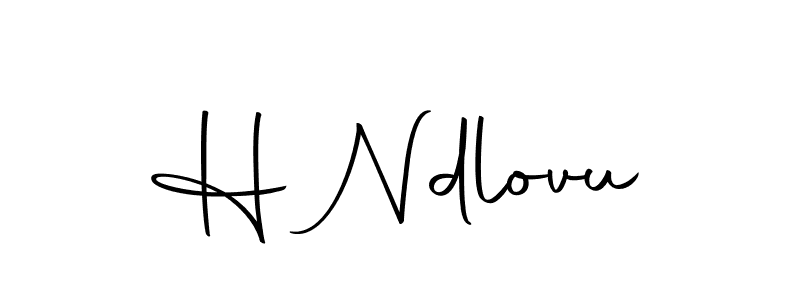 Make a beautiful signature design for name H Ndlovu. Use this online signature maker to create a handwritten signature for free. H Ndlovu signature style 10 images and pictures png