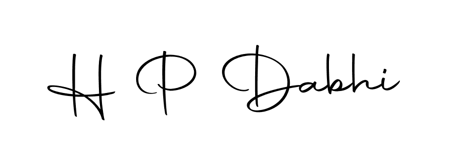Similarly Autography-DOLnW is the best handwritten signature design. Signature creator online .You can use it as an online autograph creator for name H P Dabhi. H P Dabhi signature style 10 images and pictures png