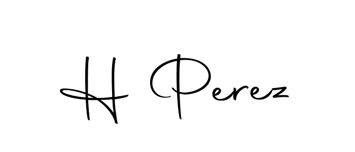 This is the best signature style for the H Perez name. Also you like these signature font (Autography-DOLnW). Mix name signature. H Perez signature style 10 images and pictures png