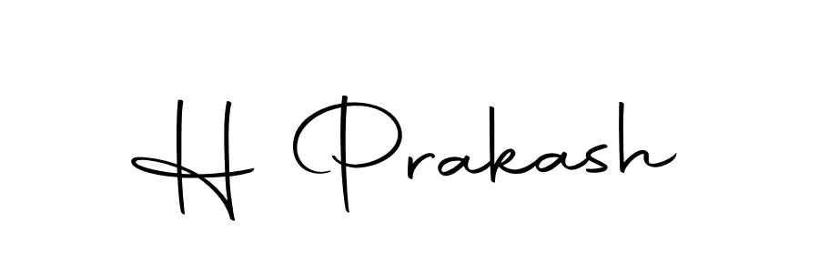 The best way (Autography-DOLnW) to make a short signature is to pick only two or three words in your name. The name H Prakash include a total of six letters. For converting this name. H Prakash signature style 10 images and pictures png