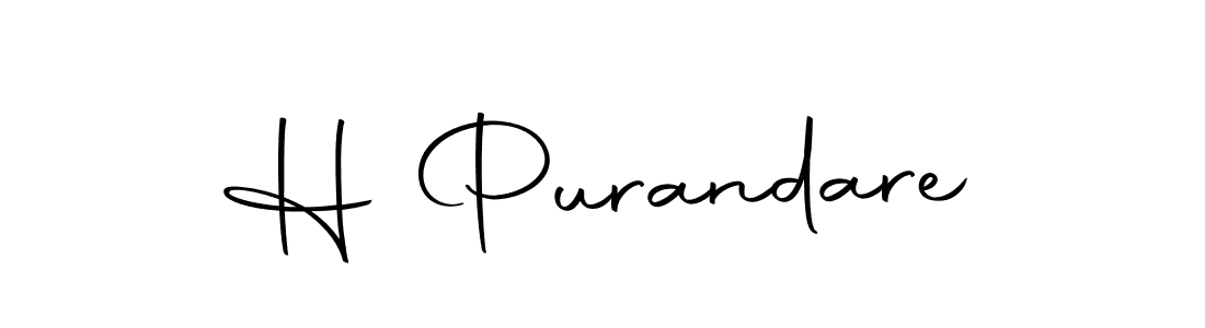 Similarly Autography-DOLnW is the best handwritten signature design. Signature creator online .You can use it as an online autograph creator for name H Purandare. H Purandare signature style 10 images and pictures png