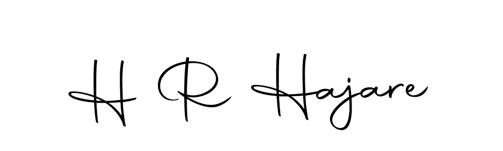 H R Hajare stylish signature style. Best Handwritten Sign (Autography-DOLnW) for my name. Handwritten Signature Collection Ideas for my name H R Hajare. H R Hajare signature style 10 images and pictures png