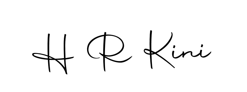 Make a beautiful signature design for name H R Kini. Use this online signature maker to create a handwritten signature for free. H R Kini signature style 10 images and pictures png