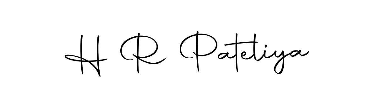 Similarly Autography-DOLnW is the best handwritten signature design. Signature creator online .You can use it as an online autograph creator for name H R Pateliya. H R Pateliya signature style 10 images and pictures png