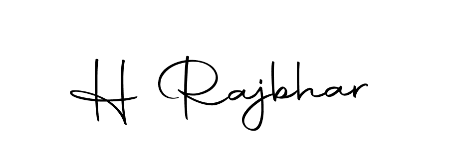 Autography-DOLnW is a professional signature style that is perfect for those who want to add a touch of class to their signature. It is also a great choice for those who want to make their signature more unique. Get H Rajbhar name to fancy signature for free. H Rajbhar signature style 10 images and pictures png
