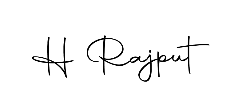 You can use this online signature creator to create a handwritten signature for the name H Rajput. This is the best online autograph maker. H Rajput signature style 10 images and pictures png