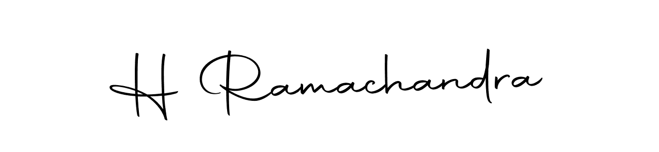 H Ramachandra stylish signature style. Best Handwritten Sign (Autography-DOLnW) for my name. Handwritten Signature Collection Ideas for my name H Ramachandra. H Ramachandra signature style 10 images and pictures png