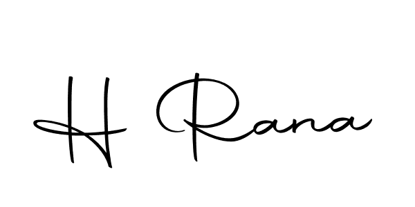 Make a beautiful signature design for name H Rana. Use this online signature maker to create a handwritten signature for free. H Rana signature style 10 images and pictures png