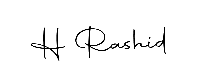 Autography-DOLnW is a professional signature style that is perfect for those who want to add a touch of class to their signature. It is also a great choice for those who want to make their signature more unique. Get H Rashid name to fancy signature for free. H Rashid signature style 10 images and pictures png