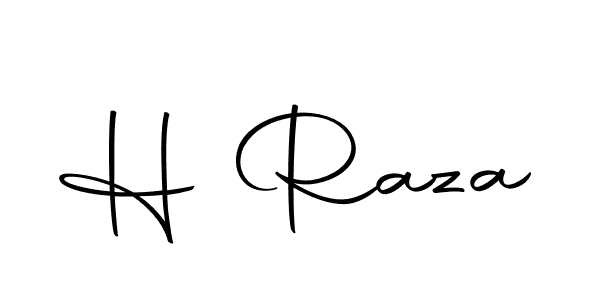 The best way (Autography-DOLnW) to make a short signature is to pick only two or three words in your name. The name H Raza include a total of six letters. For converting this name. H Raza signature style 10 images and pictures png