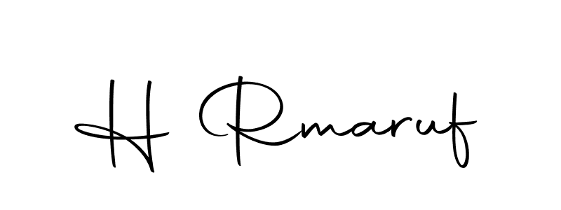 Best and Professional Signature Style for H Rmaruf. Autography-DOLnW Best Signature Style Collection. H Rmaruf signature style 10 images and pictures png