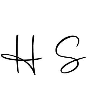 How to make H S signature? Autography-DOLnW is a professional autograph style. Create handwritten signature for H S name. H S signature style 10 images and pictures png