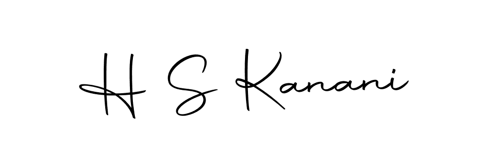 Autography-DOLnW is a professional signature style that is perfect for those who want to add a touch of class to their signature. It is also a great choice for those who want to make their signature more unique. Get H S Kanani name to fancy signature for free. H S Kanani signature style 10 images and pictures png