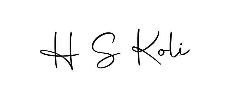 Here are the top 10 professional signature styles for the name H S Koli. These are the best autograph styles you can use for your name. H S Koli signature style 10 images and pictures png