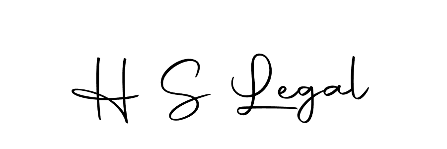 Create a beautiful signature design for name H S Legal. With this signature (Autography-DOLnW) fonts, you can make a handwritten signature for free. H S Legal signature style 10 images and pictures png