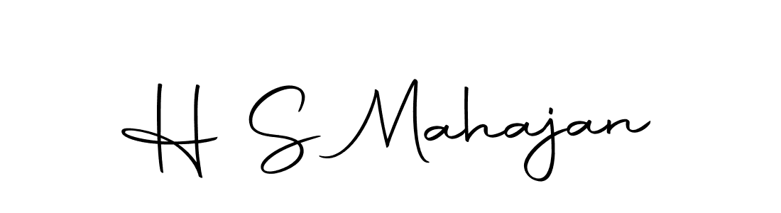 Use a signature maker to create a handwritten signature online. With this signature software, you can design (Autography-DOLnW) your own signature for name H S Mahajan. H S Mahajan signature style 10 images and pictures png
