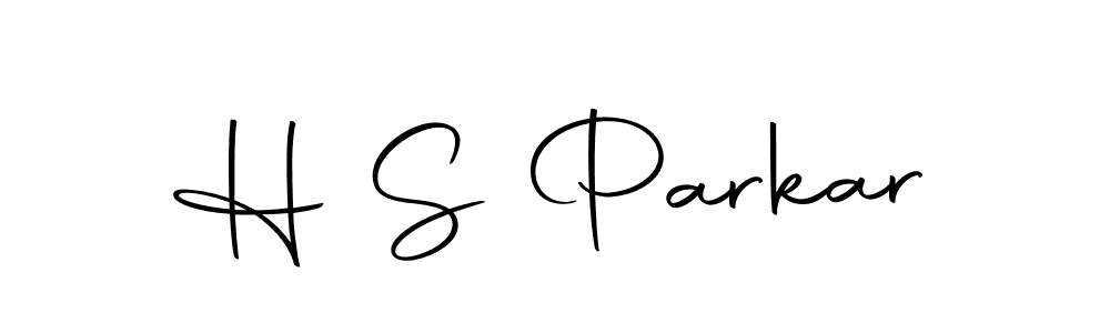 You should practise on your own different ways (Autography-DOLnW) to write your name (H S Parkar) in signature. don't let someone else do it for you. H S Parkar signature style 10 images and pictures png