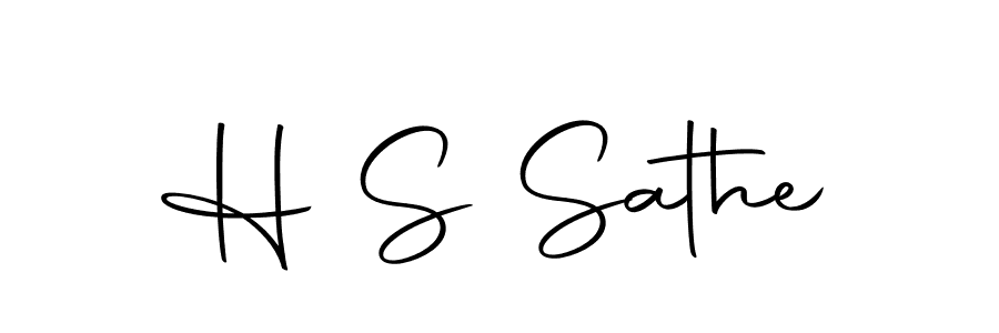 You should practise on your own different ways (Autography-DOLnW) to write your name (H S Sathe) in signature. don't let someone else do it for you. H S Sathe signature style 10 images and pictures png