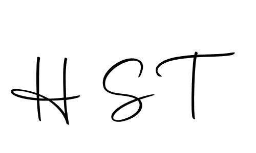 You should practise on your own different ways (Autography-DOLnW) to write your name (H S T) in signature. don't let someone else do it for you. H S T signature style 10 images and pictures png