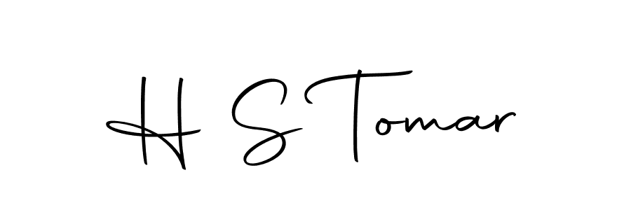 H S Tomar stylish signature style. Best Handwritten Sign (Autography-DOLnW) for my name. Handwritten Signature Collection Ideas for my name H S Tomar. H S Tomar signature style 10 images and pictures png