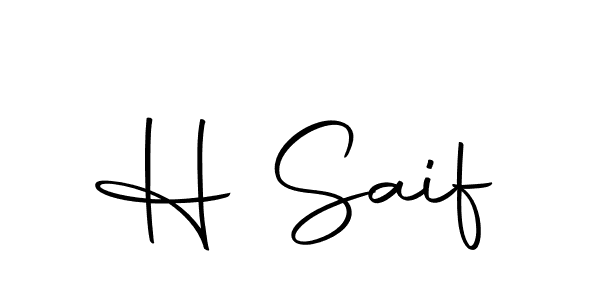 Similarly Autography-DOLnW is the best handwritten signature design. Signature creator online .You can use it as an online autograph creator for name H Saif. H Saif signature style 10 images and pictures png