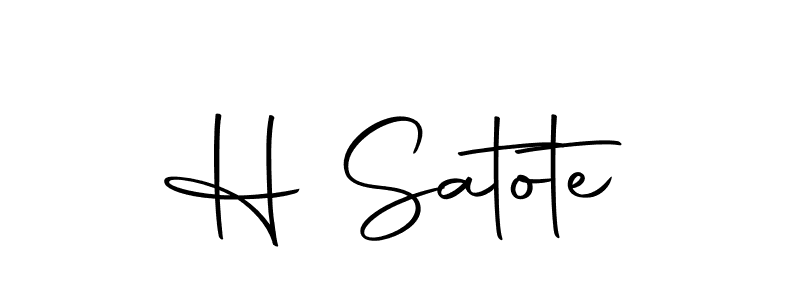 Similarly Autography-DOLnW is the best handwritten signature design. Signature creator online .You can use it as an online autograph creator for name H Satote. H Satote signature style 10 images and pictures png