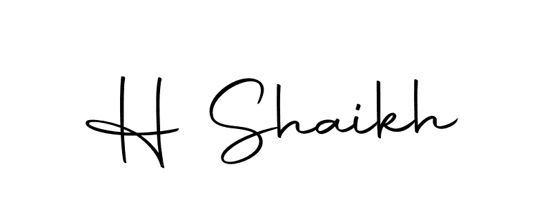 Here are the top 10 professional signature styles for the name H Shaikh. These are the best autograph styles you can use for your name. H Shaikh signature style 10 images and pictures png