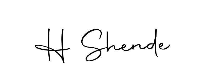 How to Draw H Shende signature style? Autography-DOLnW is a latest design signature styles for name H Shende. H Shende signature style 10 images and pictures png