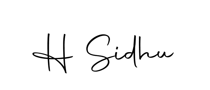 You can use this online signature creator to create a handwritten signature for the name H Sidhu. This is the best online autograph maker. H Sidhu signature style 10 images and pictures png