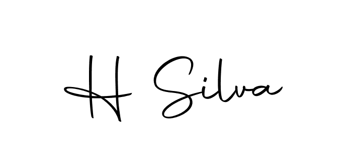 Here are the top 10 professional signature styles for the name H Silva. These are the best autograph styles you can use for your name. H Silva signature style 10 images and pictures png
