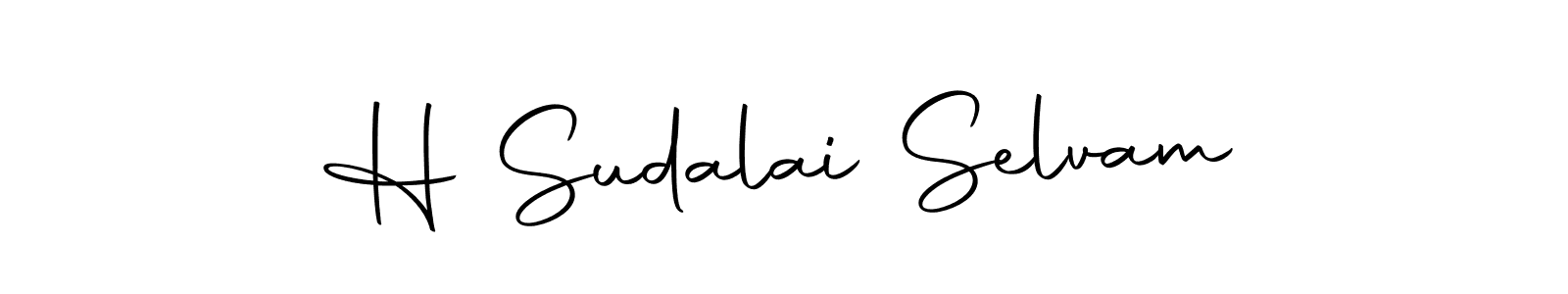 Make a beautiful signature design for name H Sudalai Selvam. Use this online signature maker to create a handwritten signature for free. H Sudalai Selvam signature style 10 images and pictures png