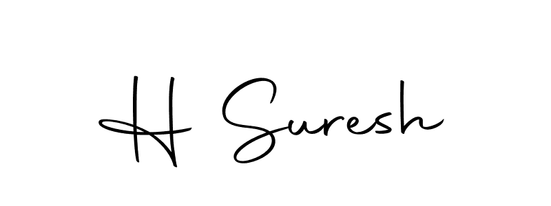 How to make H Suresh signature? Autography-DOLnW is a professional autograph style. Create handwritten signature for H Suresh name. H Suresh signature style 10 images and pictures png