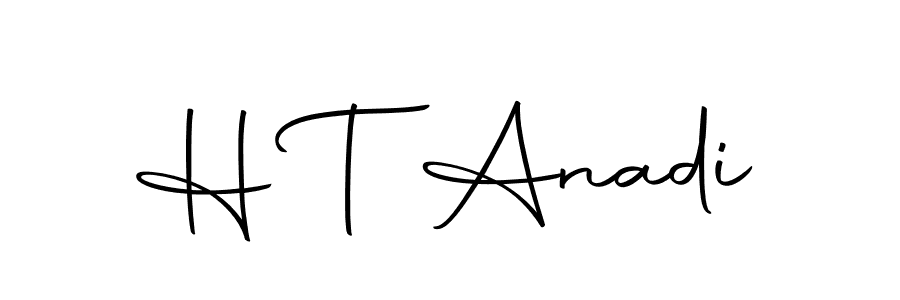 Use a signature maker to create a handwritten signature online. With this signature software, you can design (Autography-DOLnW) your own signature for name H T Anadi. H T Anadi signature style 10 images and pictures png