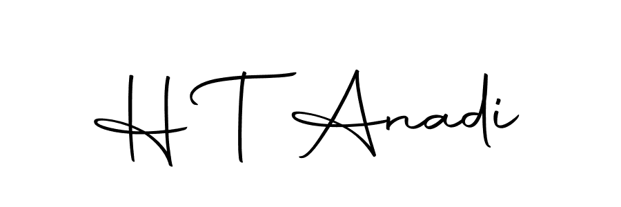 Similarly Autography-DOLnW is the best handwritten signature design. Signature creator online .You can use it as an online autograph creator for name H T Anadi. H T Anadi signature style 10 images and pictures png