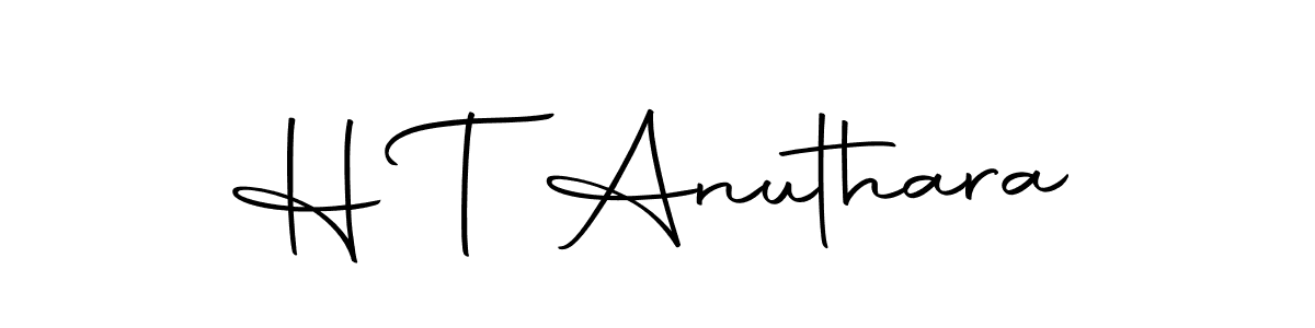 How to make H T Anuthara signature? Autography-DOLnW is a professional autograph style. Create handwritten signature for H T Anuthara name. H T Anuthara signature style 10 images and pictures png