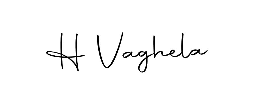 Make a beautiful signature design for name H Vaghela. Use this online signature maker to create a handwritten signature for free. H Vaghela signature style 10 images and pictures png