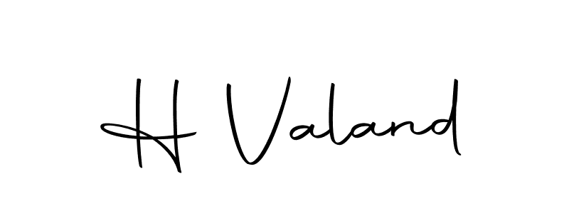 How to make H Valand signature? Autography-DOLnW is a professional autograph style. Create handwritten signature for H Valand name. H Valand signature style 10 images and pictures png